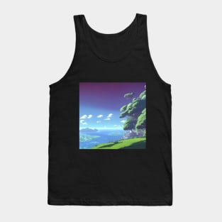 luscious planet earth with no pollution Tank Top